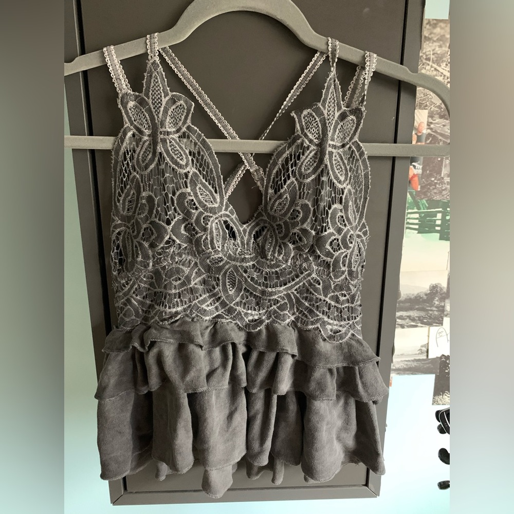 Gothic hippie top